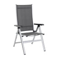 Klappstol ute Elements aluminium/textilen - MWH forfra