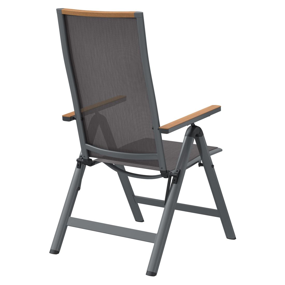 Klappstol ute Jacob aluminium/textilen regulerbar rygg - OUTLIV visning av regulerbar rygg
