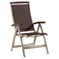 Klappstol ute Royal aluminium/textilen forfra