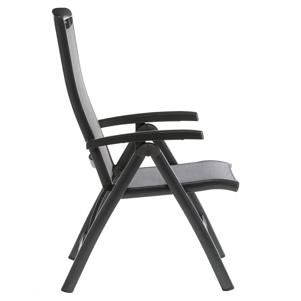 Klappstol ute Royal aluminium/textilen 75x63 cm bakside