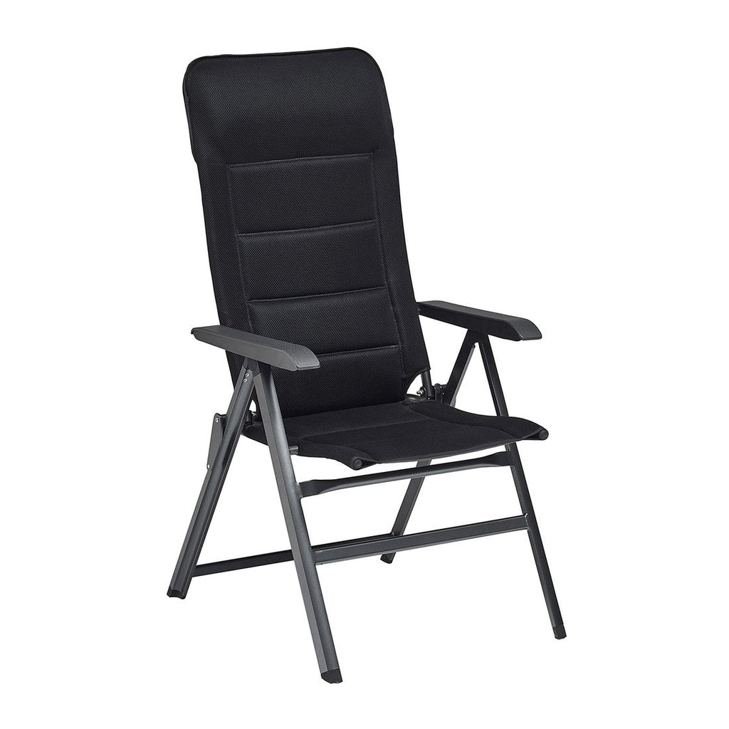 Klappstol ute Slight aluminium/textilen regulerbar rygg - Kettler forfra