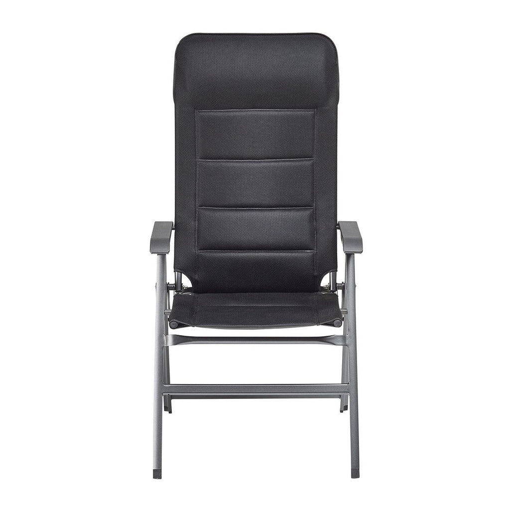Montert Klappstol ute Slight aluminium/textilen regulerbar rygg - Kettler på terrasse