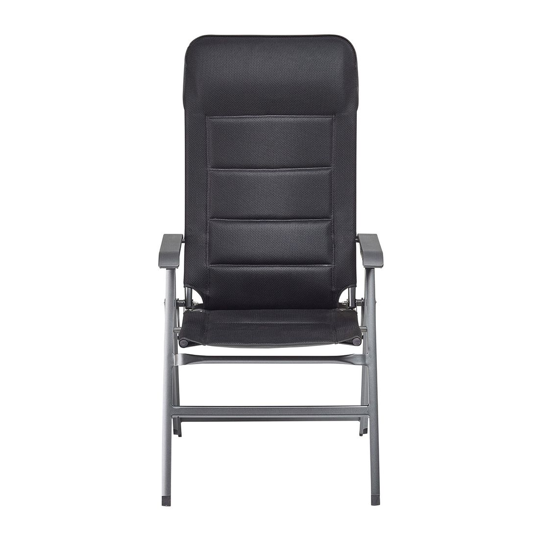 Montert Klappstol ute Slight aluminium/textilen regulerbar rygg - Kettler på terrasse