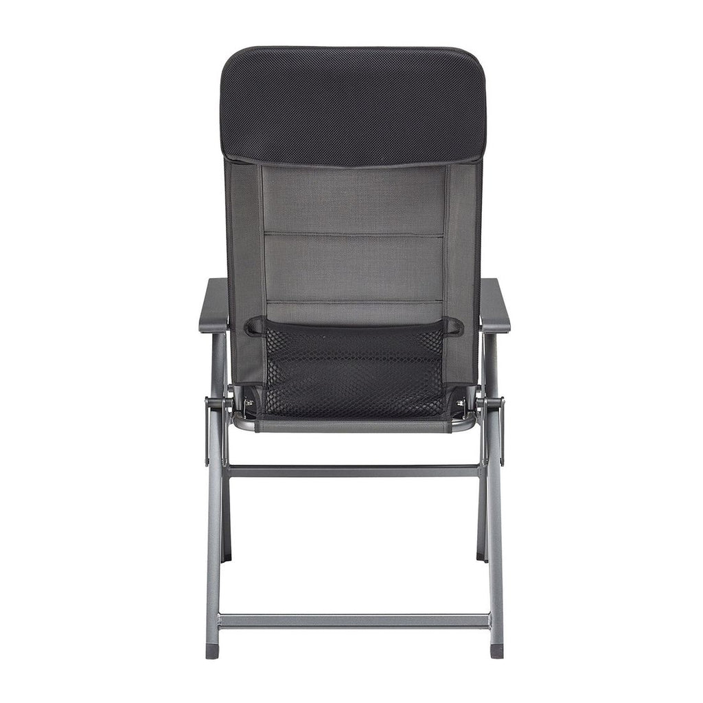 Klappstol ute Slight aluminium/textilen regulerbar rygg - Kettler sammenfoldet
