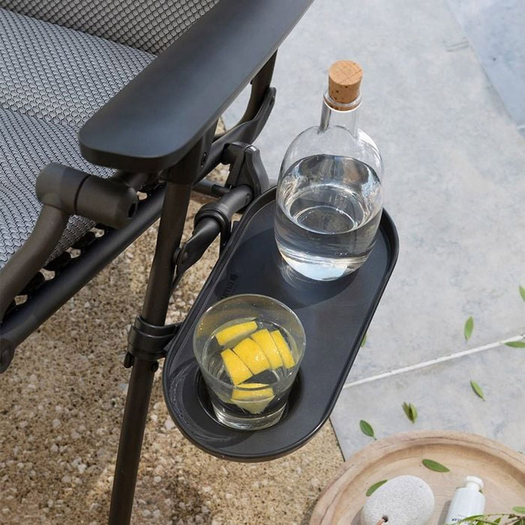 Koppholder til solseng plast titane Lafuma forfra