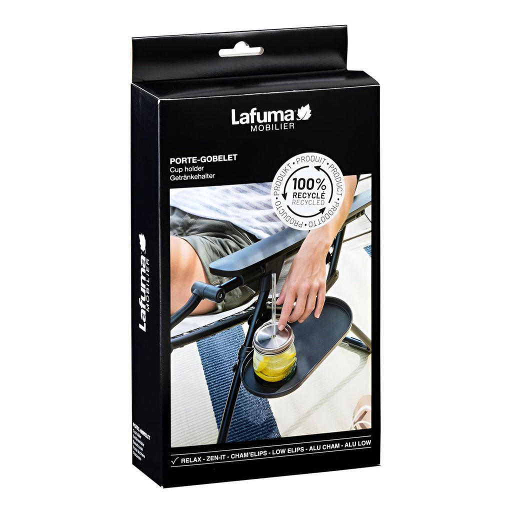 Koppholder til solseng plast titane Lafuma bakside