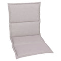 Lavrygg stolpute 46x98 cm polyester beige - GO-DE forfra