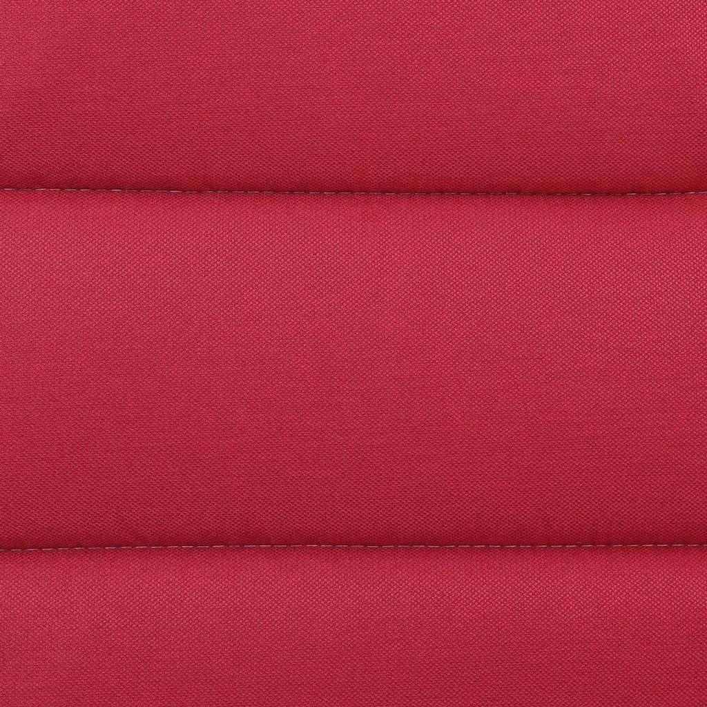 Lavrygg stolpute 46x98 cm polyester rød - GO-DE nærbilde av tekstur