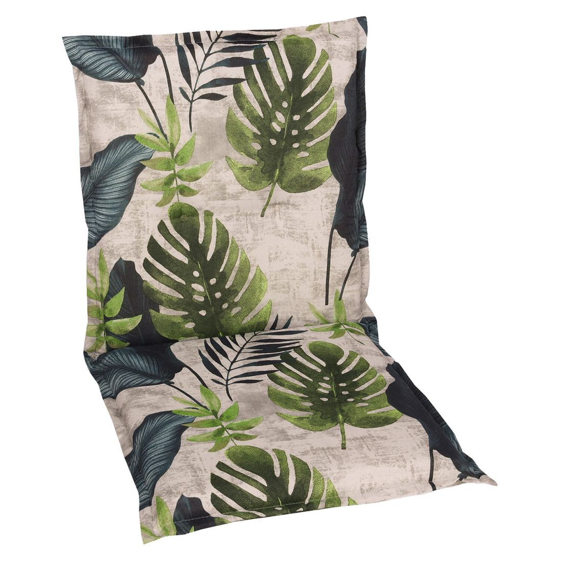 Lavrygg stolpute 50x100 cm blandet stoff flerfarget forfra