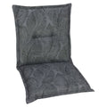Lavrygg stolpute 50x100 cm blandingsstoff antrasitt - GO-DE forfra