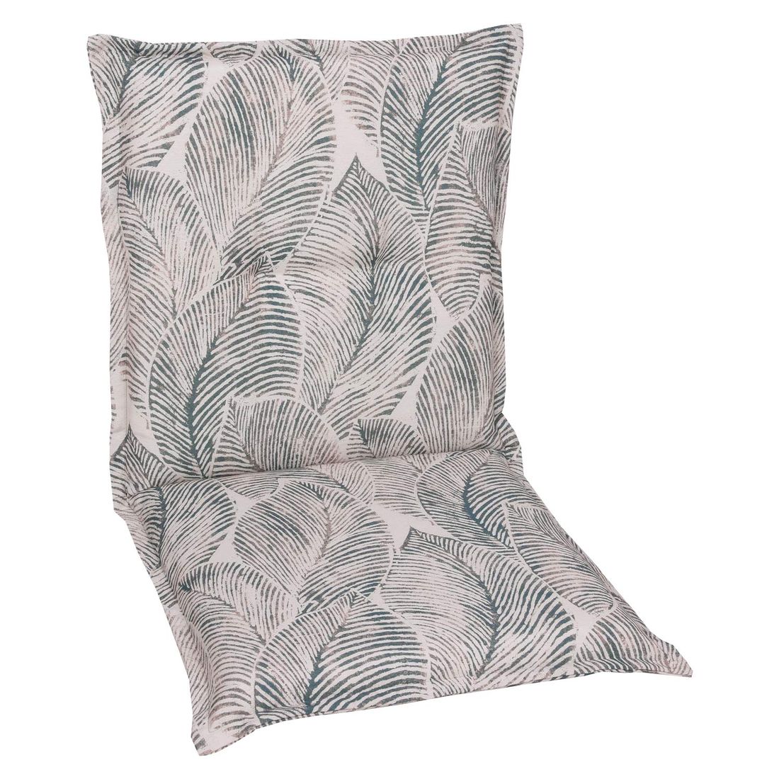 Lavrygg stolpute 50x100 cm blandingsstoff sølv forfra