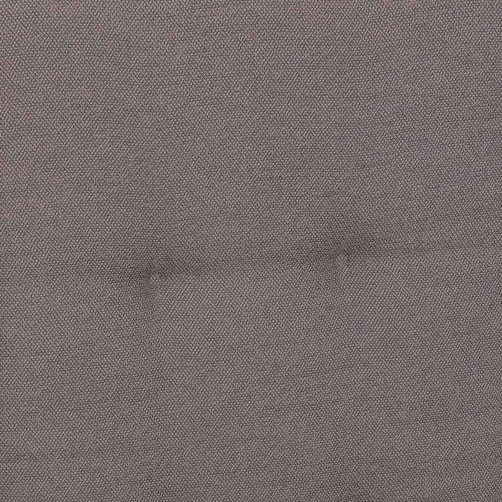 Nærbilde av tekstur på Lavrygg stolpute 50x100 cm olefin taupe
