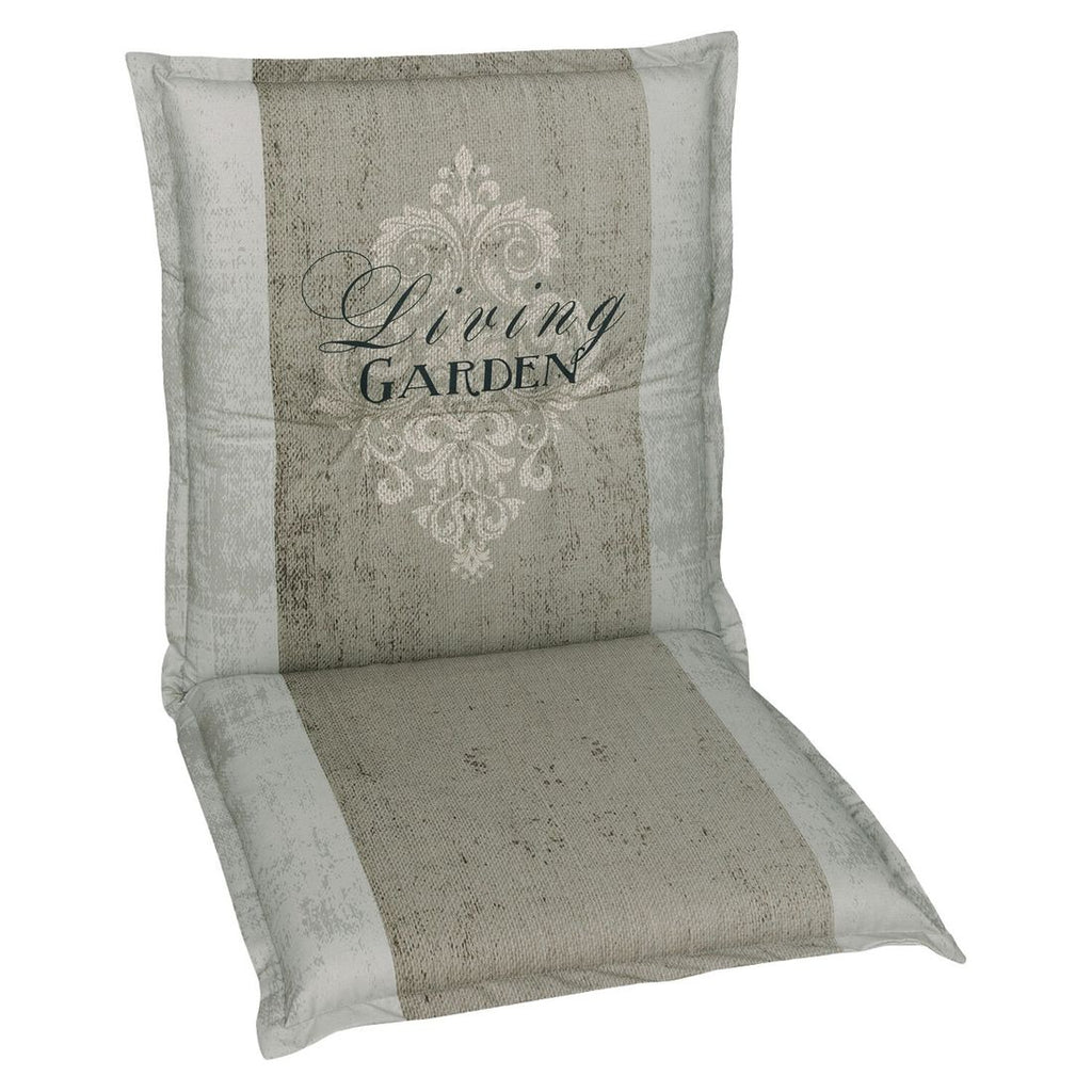 Lavrygg stolpute 50x100 cm polyester beige - GO-DE forfra