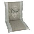 Lavrygg stolpute 50x100 cm polyester beige - GO-DE forfra