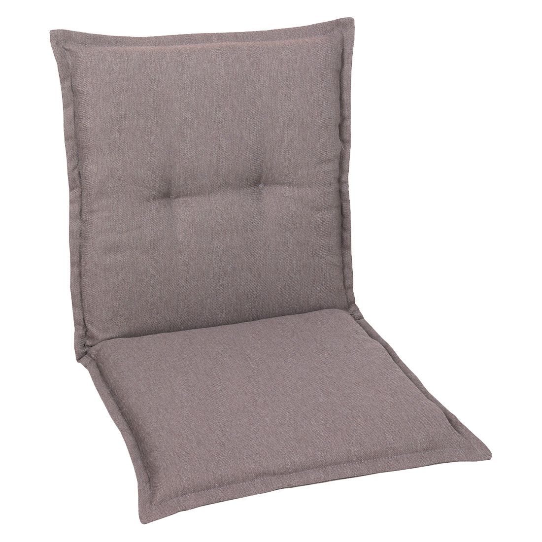 Lavrygg stolpute 50x100 cm polyester grå - GO-DE forfra