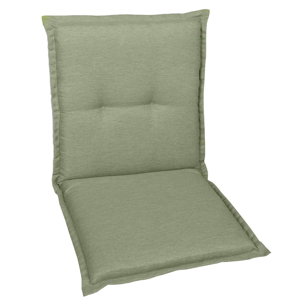 Lavrygg stolpute 50x100 cm polyester grønn - GO-DE forfra