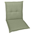 Lavrygg stolpute 50x100 cm polyester grønn - GO-DE forfra