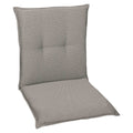 Lavrygg stolpute 50x100 cm polyester taupe - GO-DE forfra