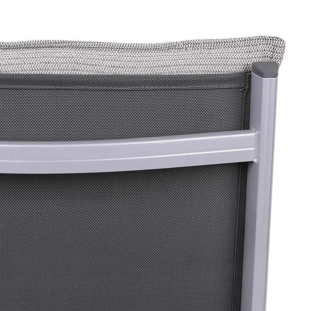 Lavrygg stolpute 50x100 cm polyester taupe - GO-DE detalj av tekstil