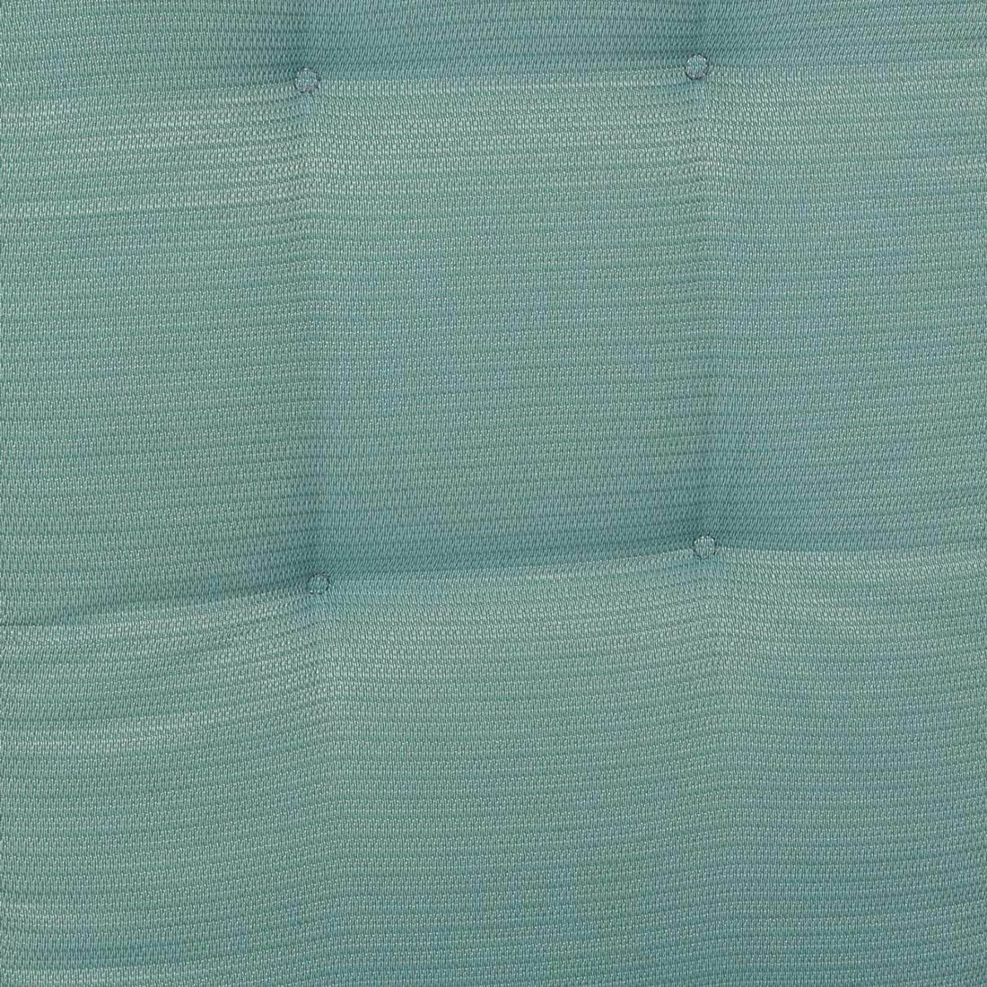 Nærbilde av tekstur på Lavrygg stolpute 50x100 cm polyester turkis - GO-DE