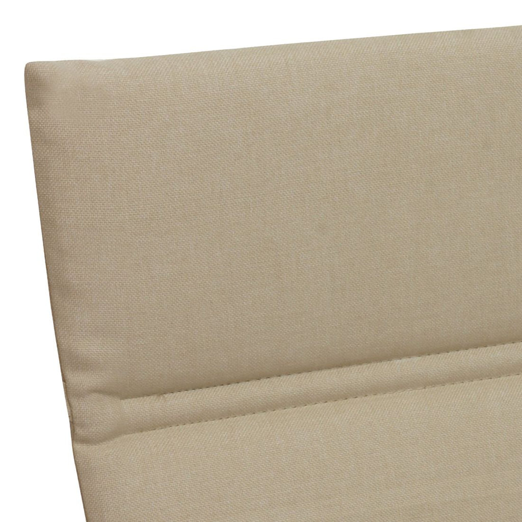 Lavrygg stolpute Basic 48x100 cm natur montert på stol