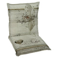 Lavrygg stolpute bomull beige 50x100 cm - GO-DE forfra