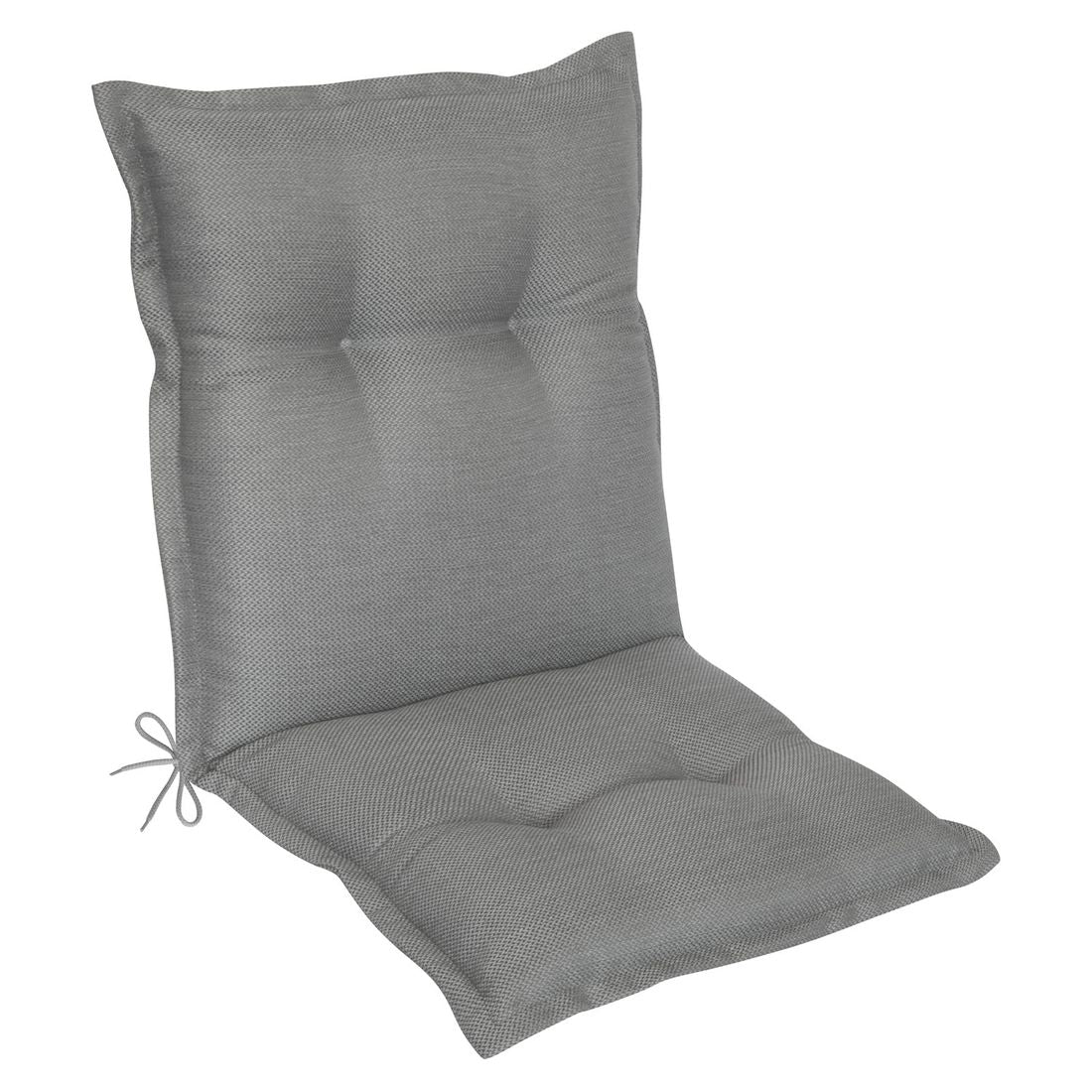 Lavrygg stolpute Capri 50x103 cm grå kunstfiber forfra