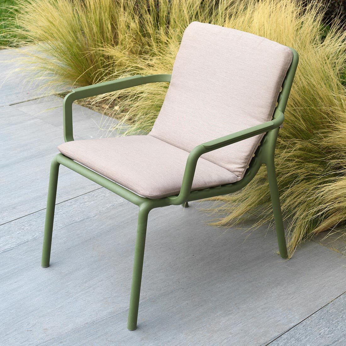 Lavrygg stolpute Doga Relax polyakryl 52,5x90 cm bakside