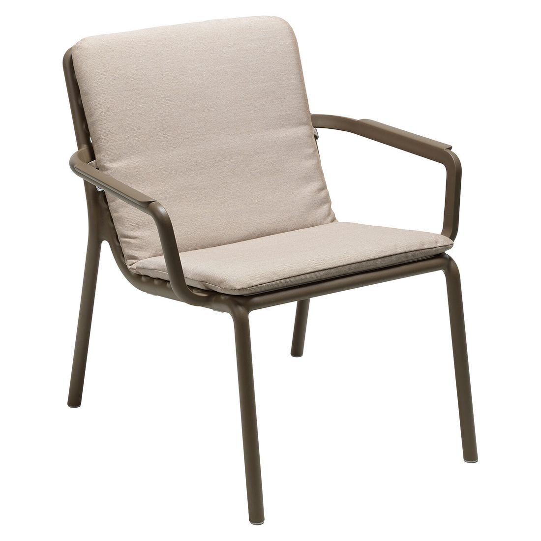 Montert Lavrygg stolpute Doga Relax polyakryl 52,5x90 cm på hagestol
