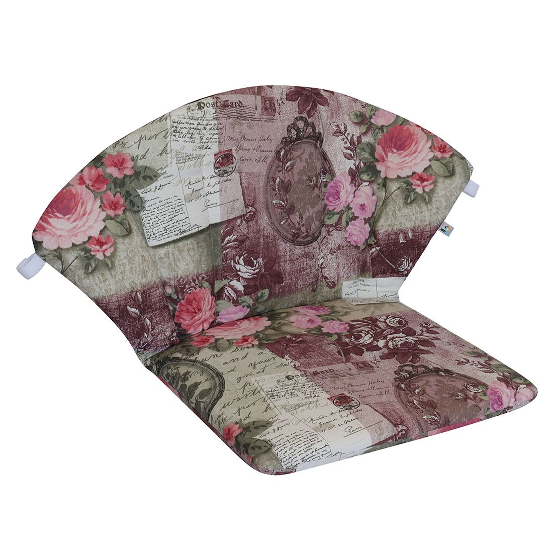 Lavrygg stolpute Elegance blandingsstoff 48,5x87,5 cm forside