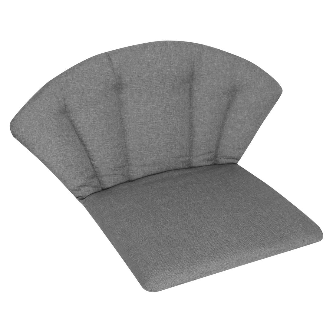 Lavrygg stolpute Elegance 48,5x87,5 cm grå polypropylen forfra