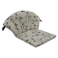 Lavrygg stolpute Elegance 48x82 cm blandingsstoff - OUTLIV forfra