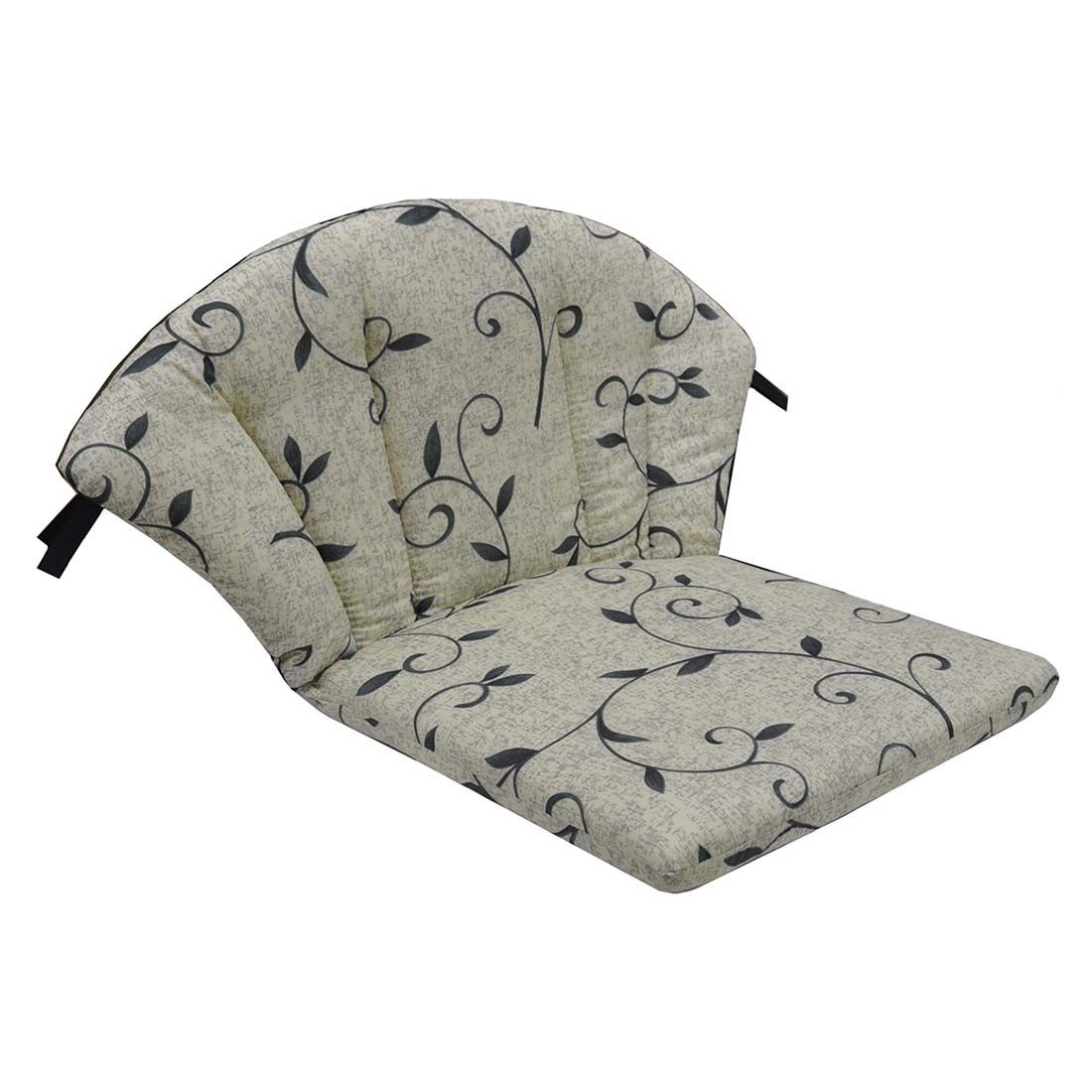 Lavrygg stolpute Elegance 48x82 cm blandingsstoff - OUTLIV forfra