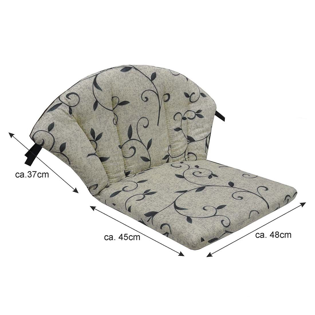 Lavrygg stolpute Elegance 48x82 cm blandingsstoff - OUTLIV nærbilde tekstil