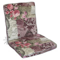 Lavrygg stolpute Excelsior 43x95 cm rosa blandingsstoff forside