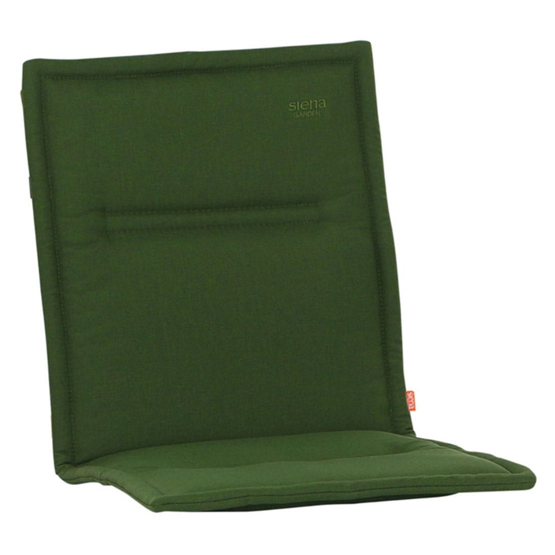 Lavrygg stolpute Musica 48x100 cm olefin grønn forfra