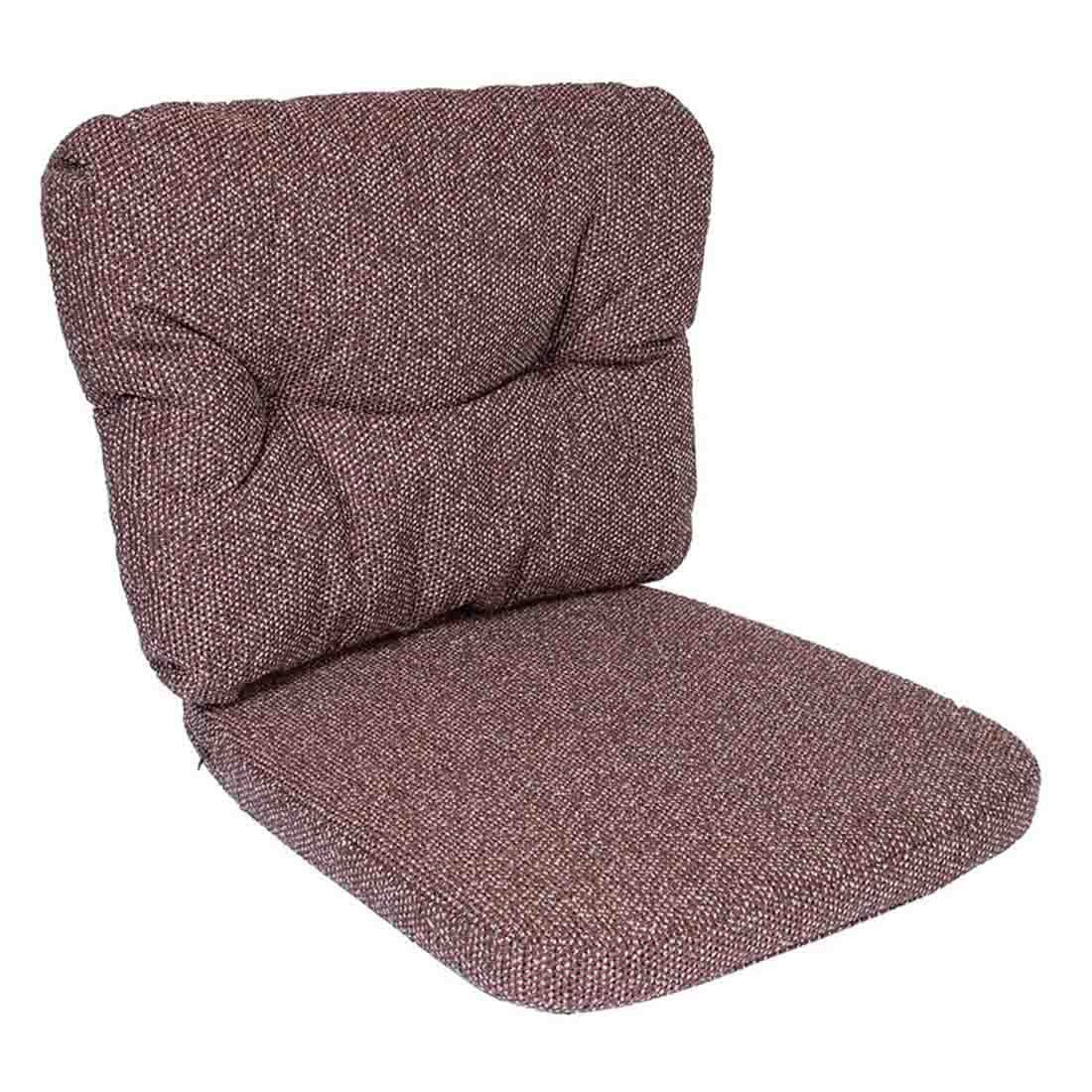Lavrygg stolpute Ocean 45x50 cm bordeaux foran