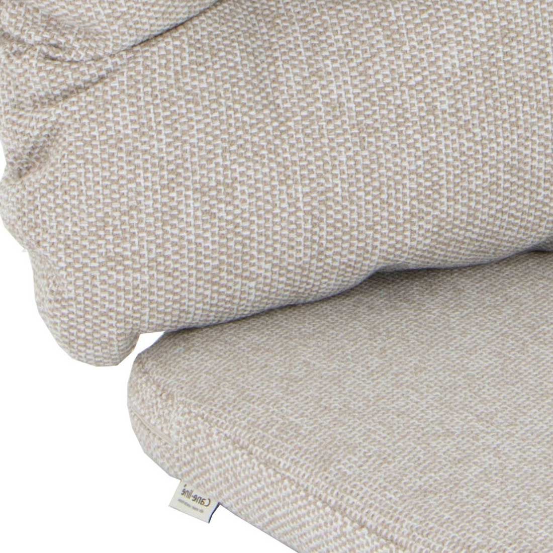 Lavrygg stolpute Ocean 45x50 cm lysbrun Cane-line bakside