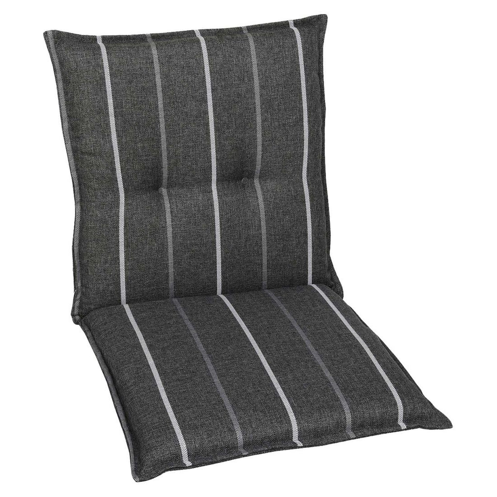 Lavrygg stolpute olefin grå 50x100 cm forfra