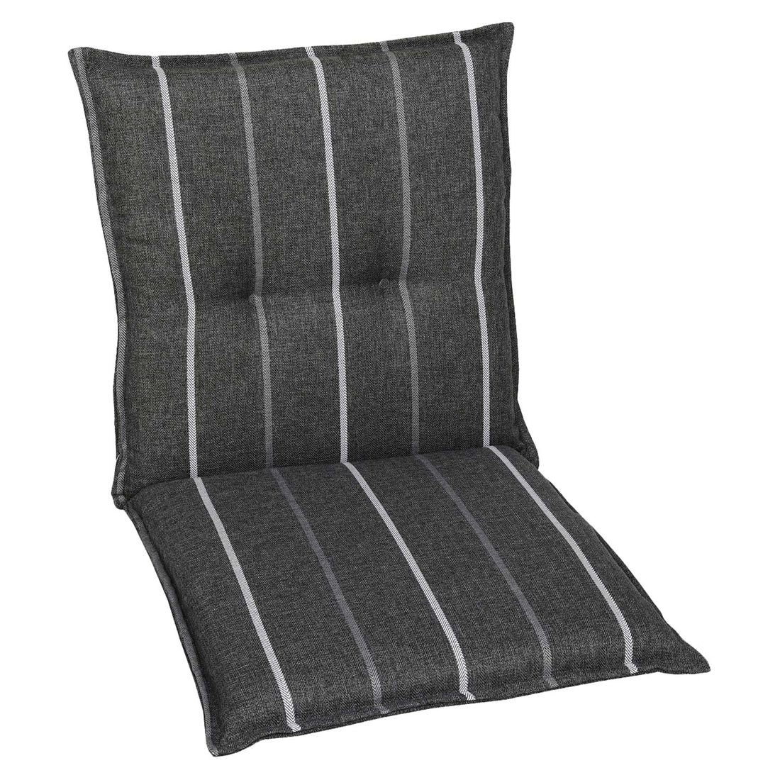 Lavrygg stolpute olefin grå 50x100 cm forfra