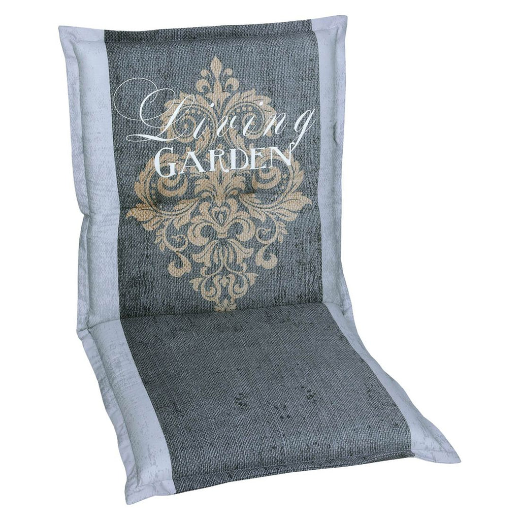 Lavrygg stolpute polyester antrasitt 50x100 cm - GO-DE forfra