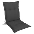 Lavrygg stolpute Rom olefin 50x103 cm antrasitt forfra