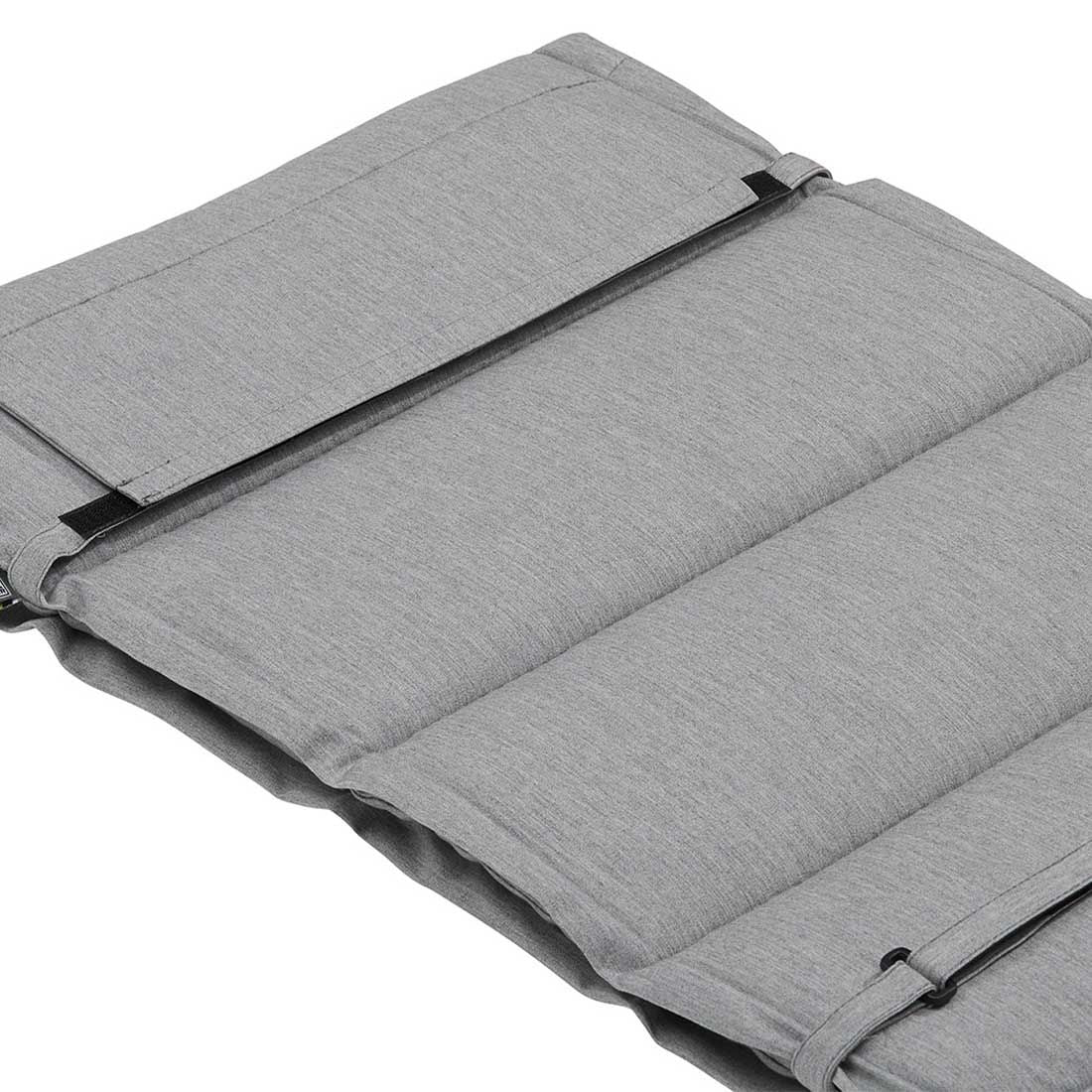 Lavrygg stolpute Smell 50x103 cm dralon lysgrå bakside