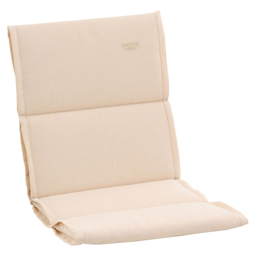 Lavrygg stolpute Stella 46x96 cm ecru forfra
