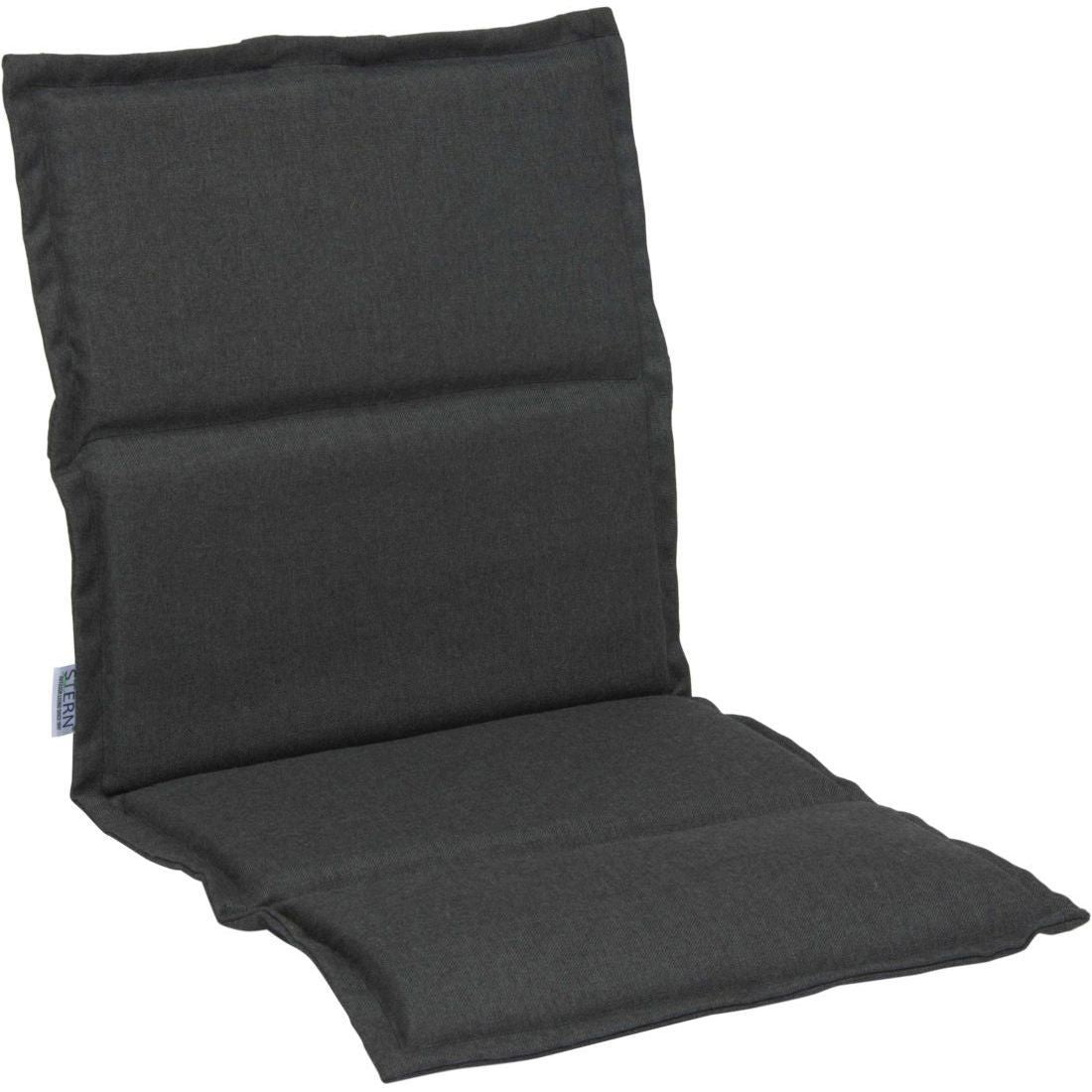 Lavrygg stolpute Universal 46x93 cm skifergrå fra Stern, forfra