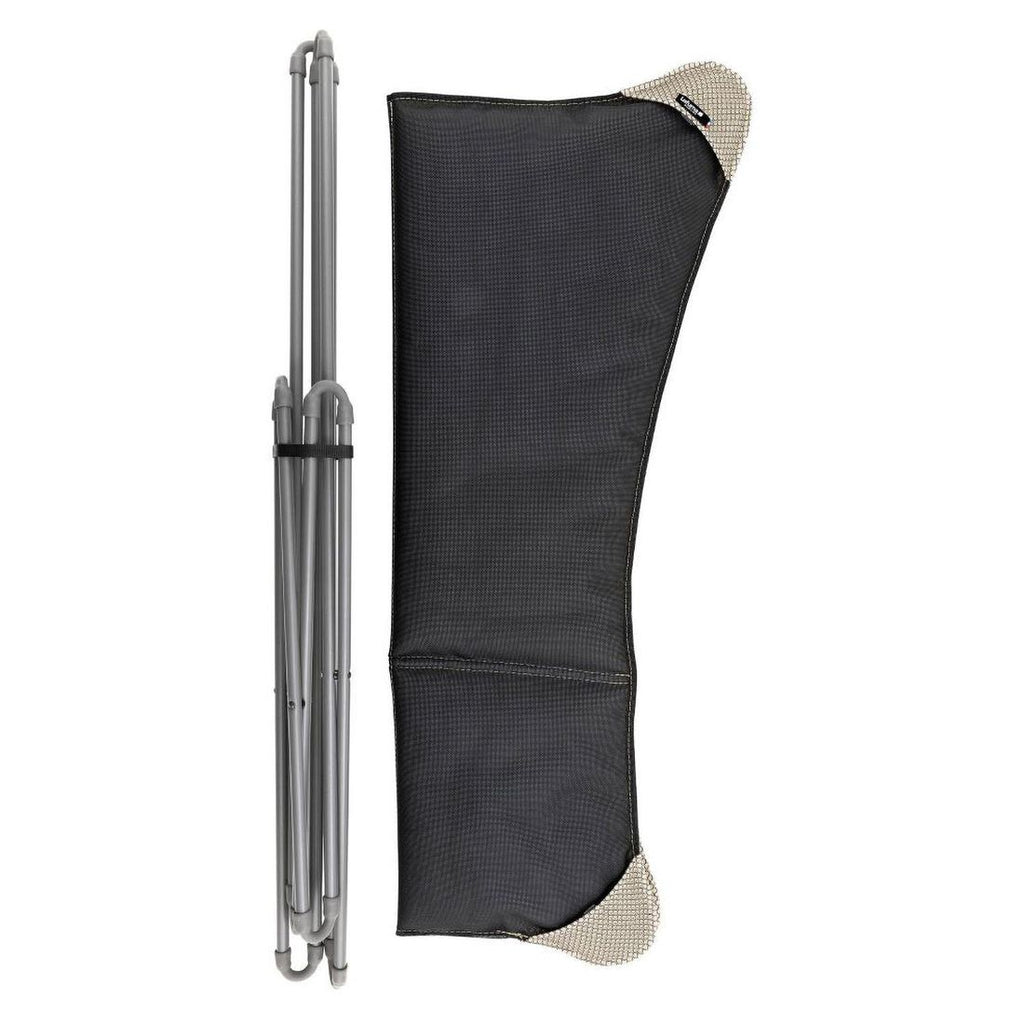 Liggestol Pop Up XL sammenleggbar stål BeComfort sideprofil