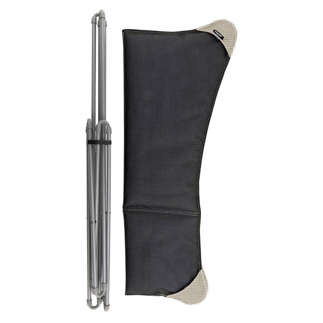 Liggestol Pop Up XL sammenleggbar stål BeComfort sideprofil