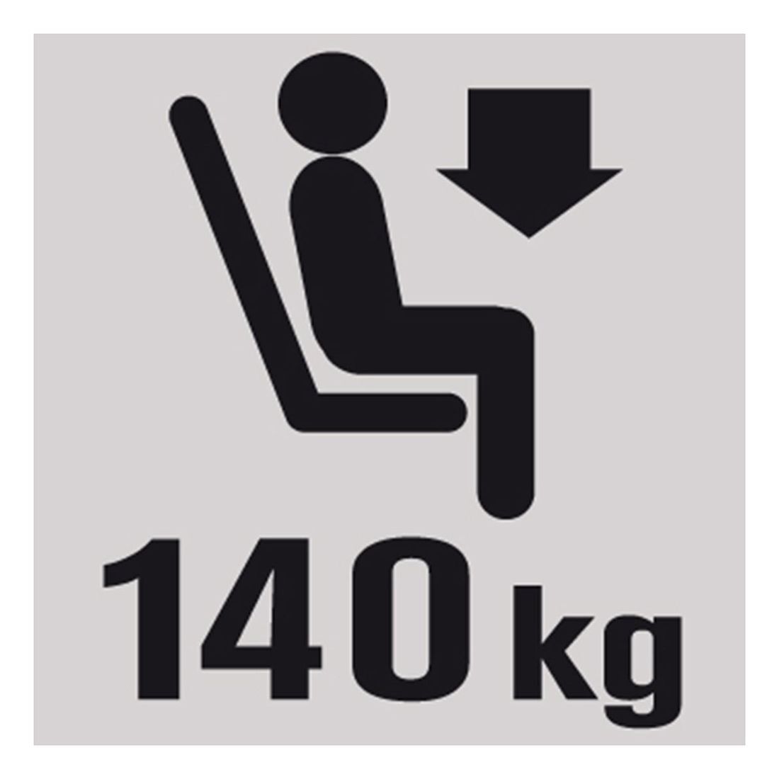 Liggestol Transabed sammenlagt i kompakt form