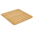 Loungebord bordplate Sky teak 70x70 cm Zebra natur teak