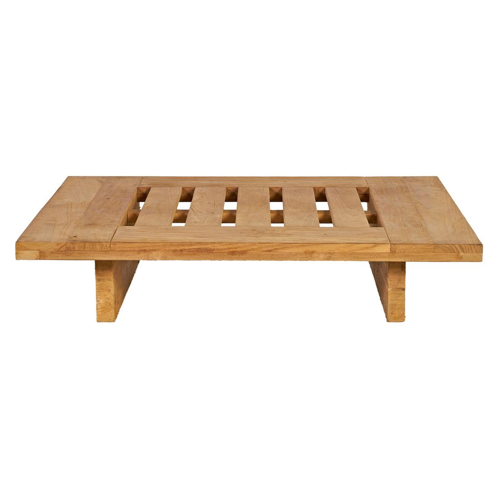 Detaljbilde av Loungebord Brite resirkulert teak 100x100 cm